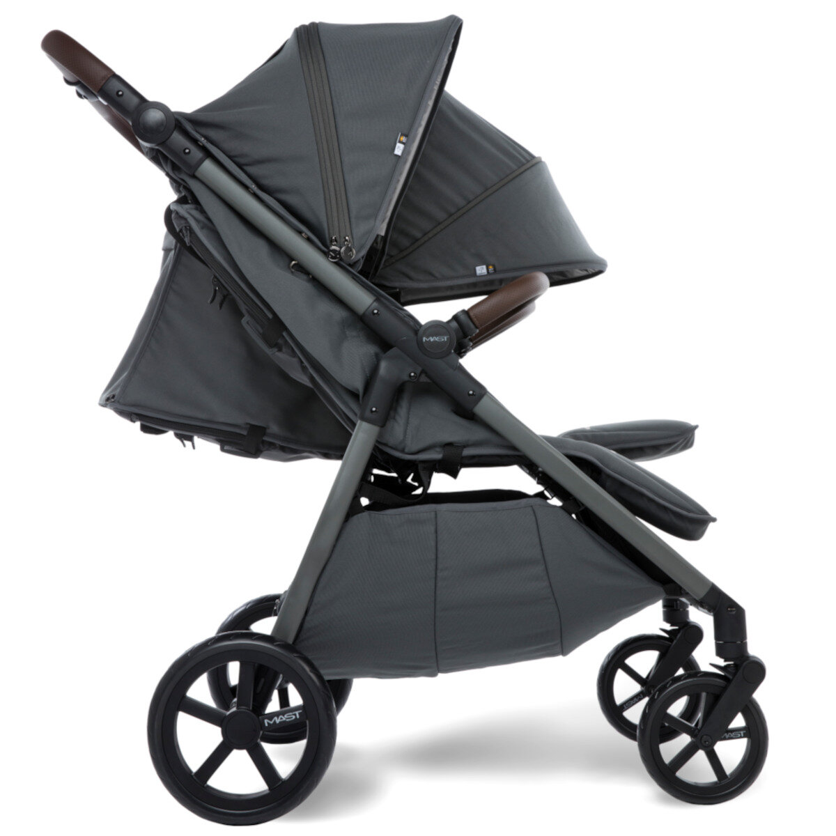 MAST Mast M.Twin x Zwillingswagen mit High Performance Reifen