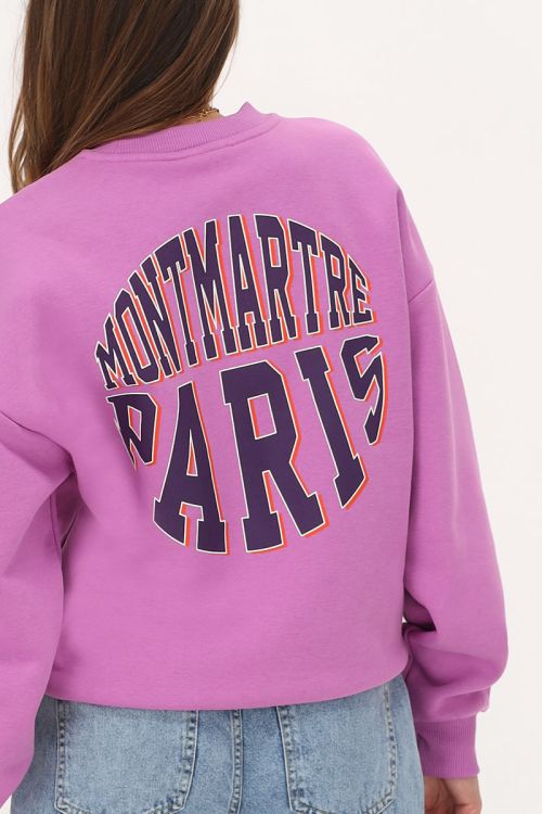 Paarse sweater 