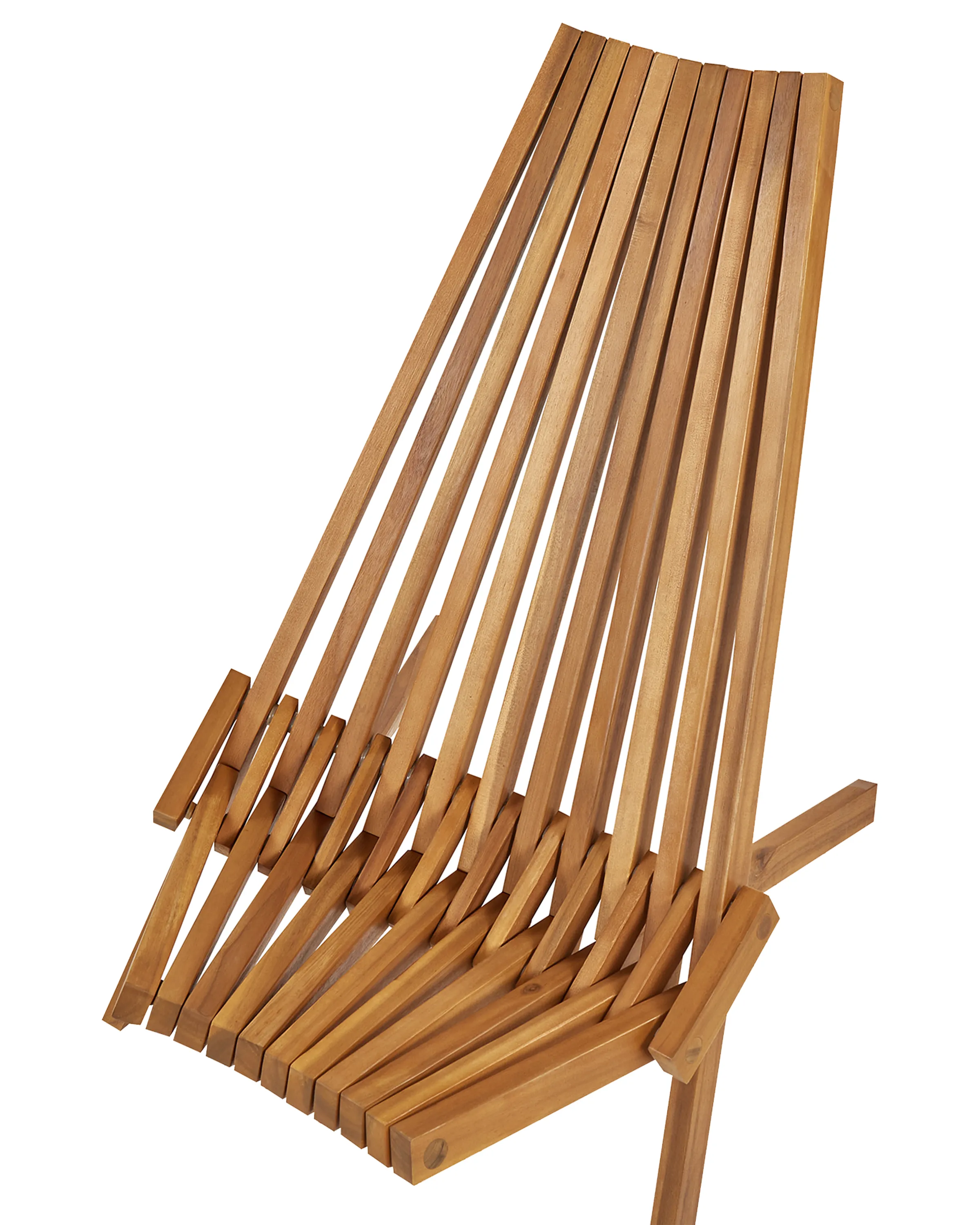 Set van 2 tuinstoelen BELLANO Acaciahout Bruin