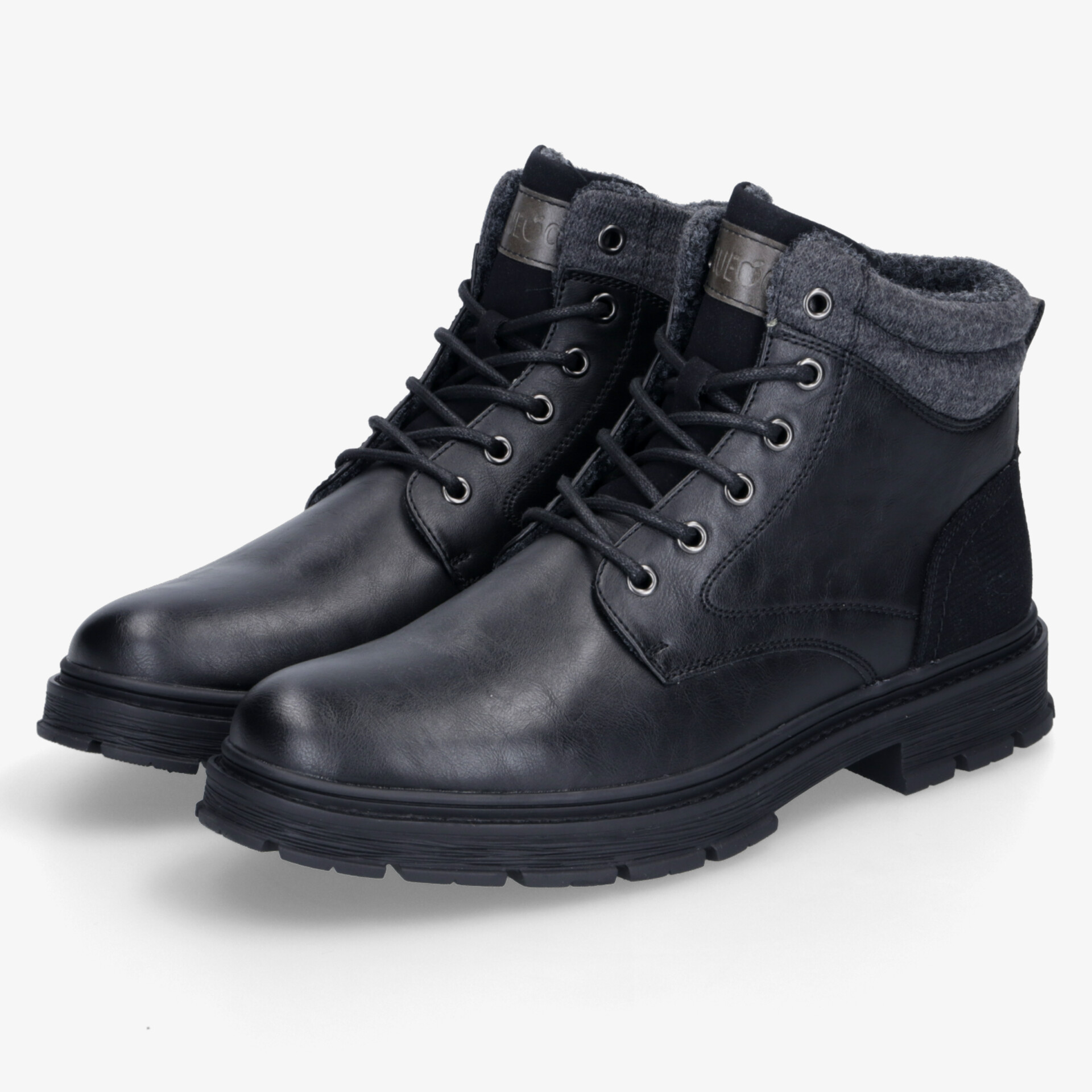 BLUE COX Herren Stiefeletten schwarz