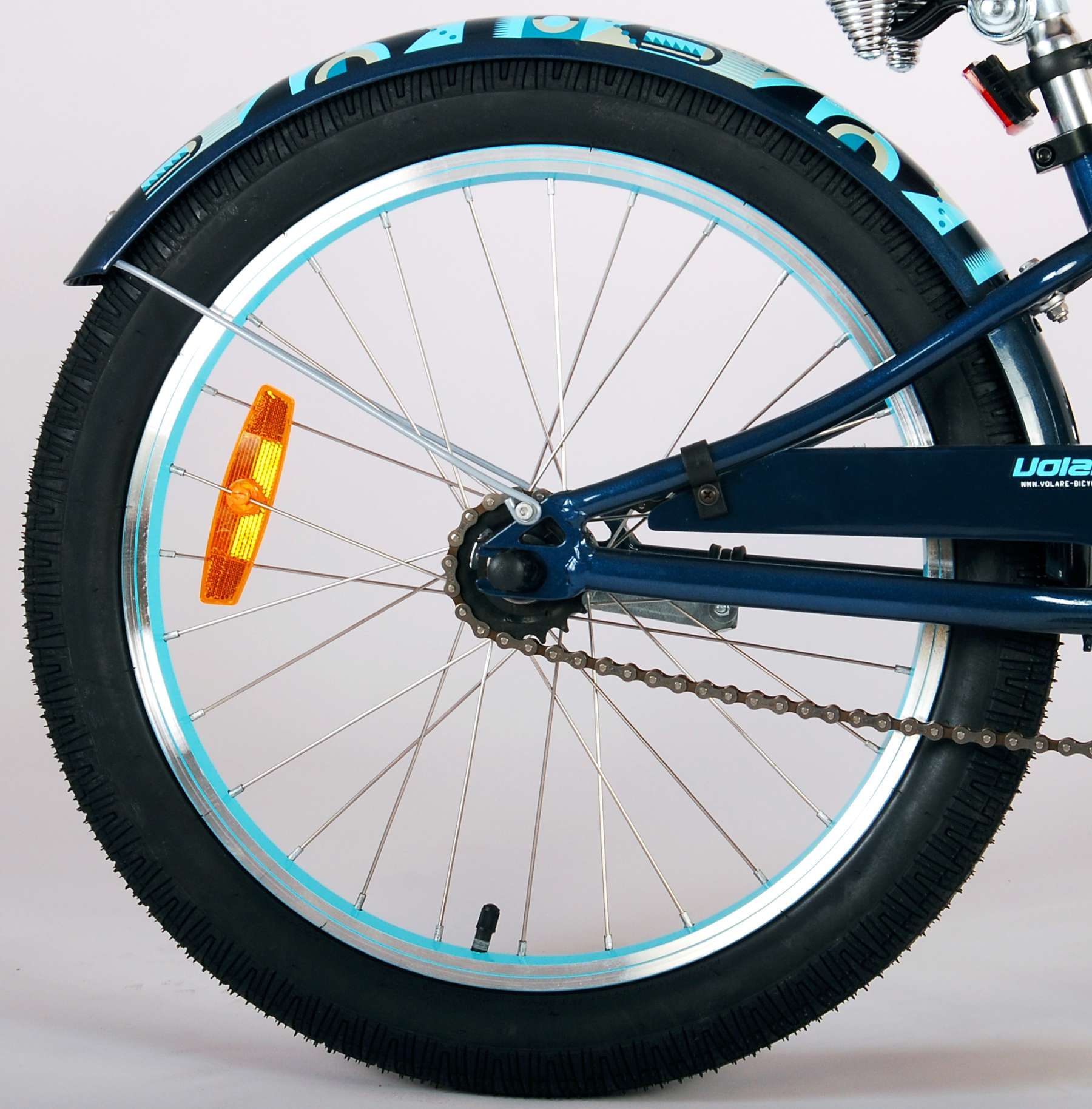 VOLARE Kinderfahrrad Miracle Cruiser 20Zoll, blau