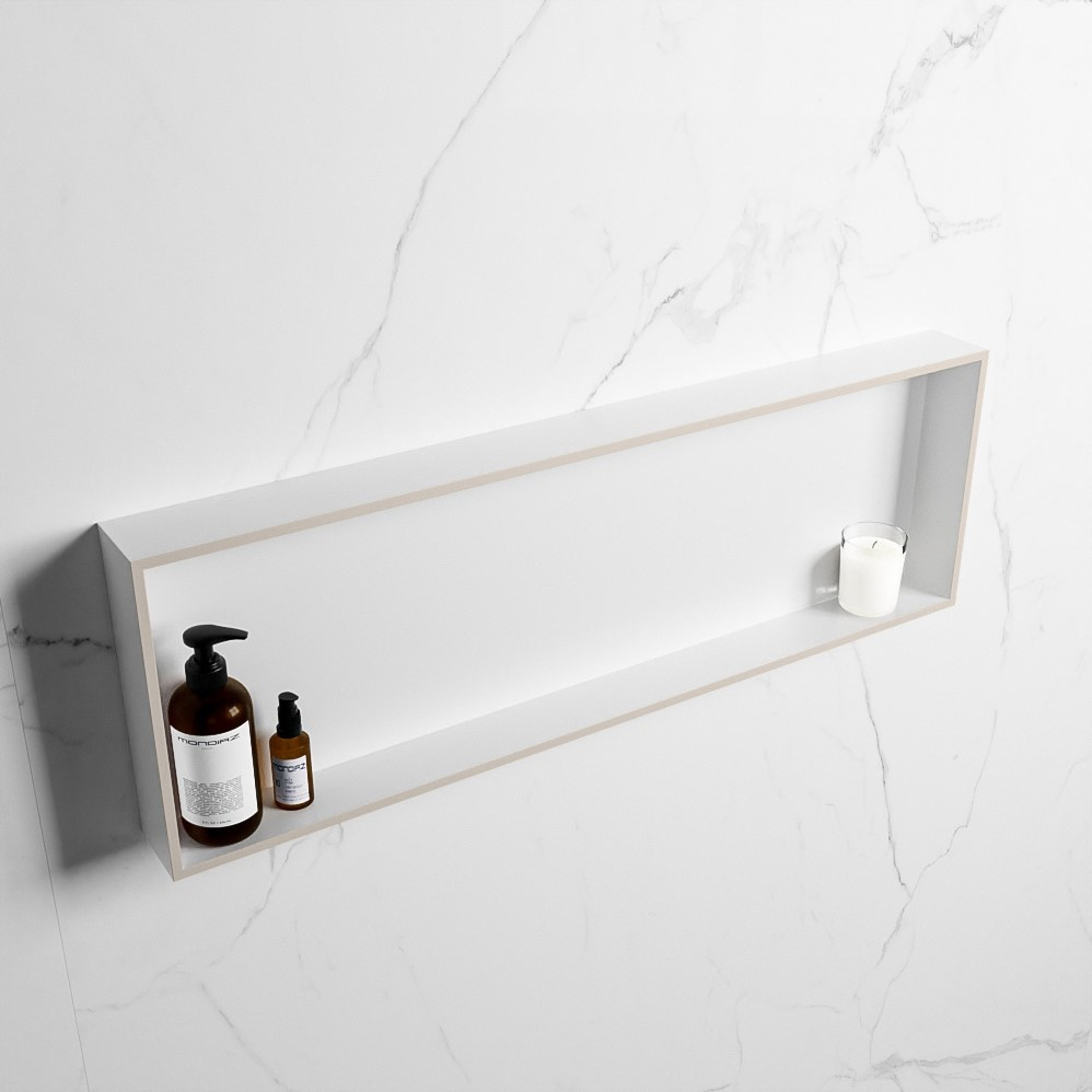Mondiaz Easy nis 90x30x8cm 1 vak linen/talc