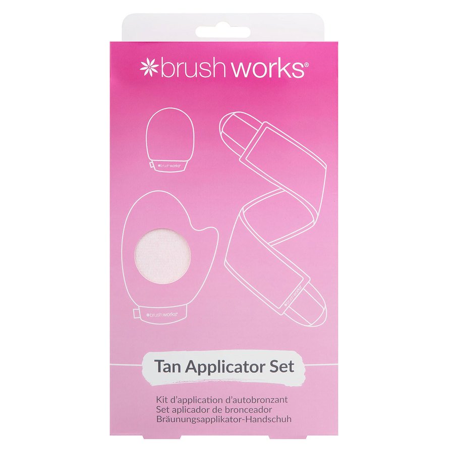 Brushworks Tan Applicator Set 3pcs