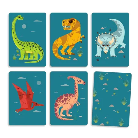 Djeco Kartenspiele: Dino Draft