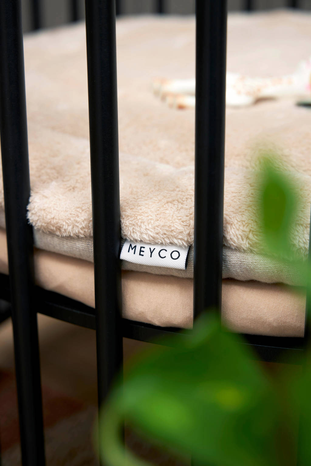 rond boxkleed Knit Basic sand melange