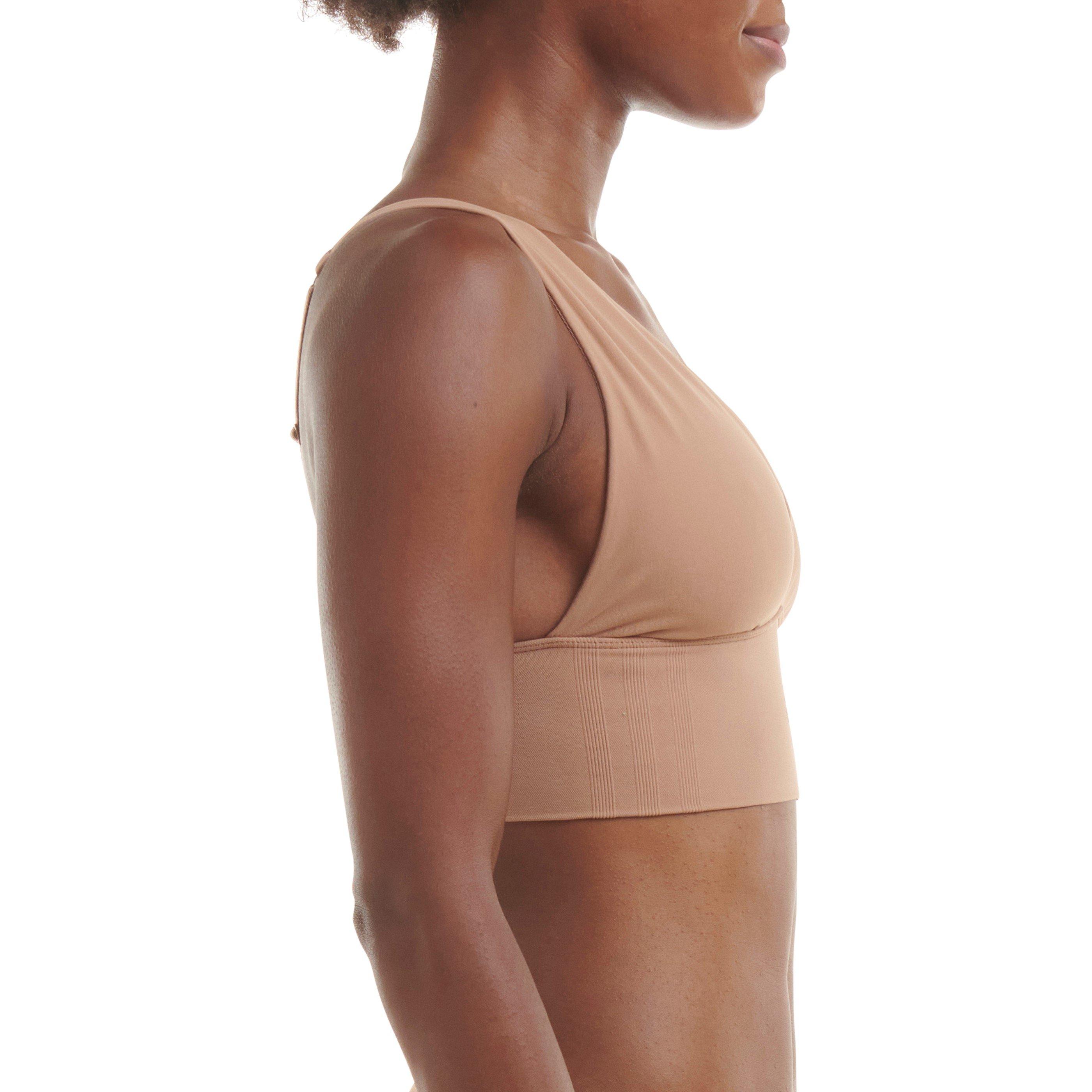 adidas Sport Active Seamless Micro Stretch Long Line Plunge Bra