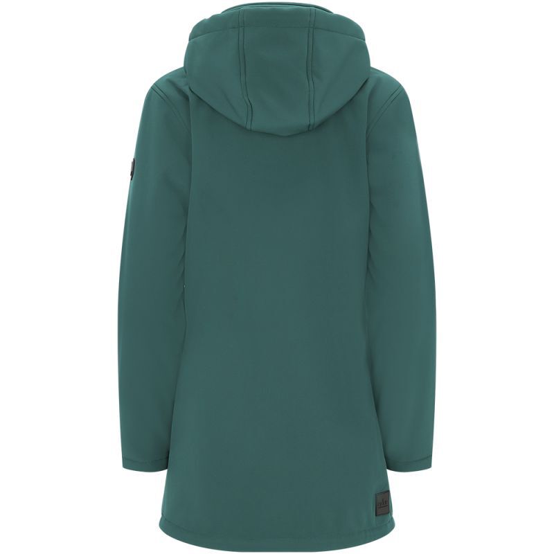 Kjelvik Janne - Softshell jas - Groen - 36