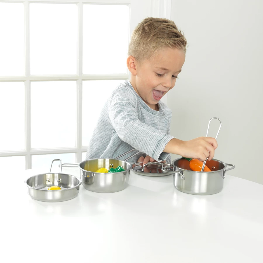 KidKraft® Spiel Kochset mit Lebensmitteln