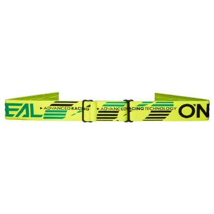 Masque cross O'Neal B-10 - SOLID V24 - CLEAR 2024 - Noir / Jaune