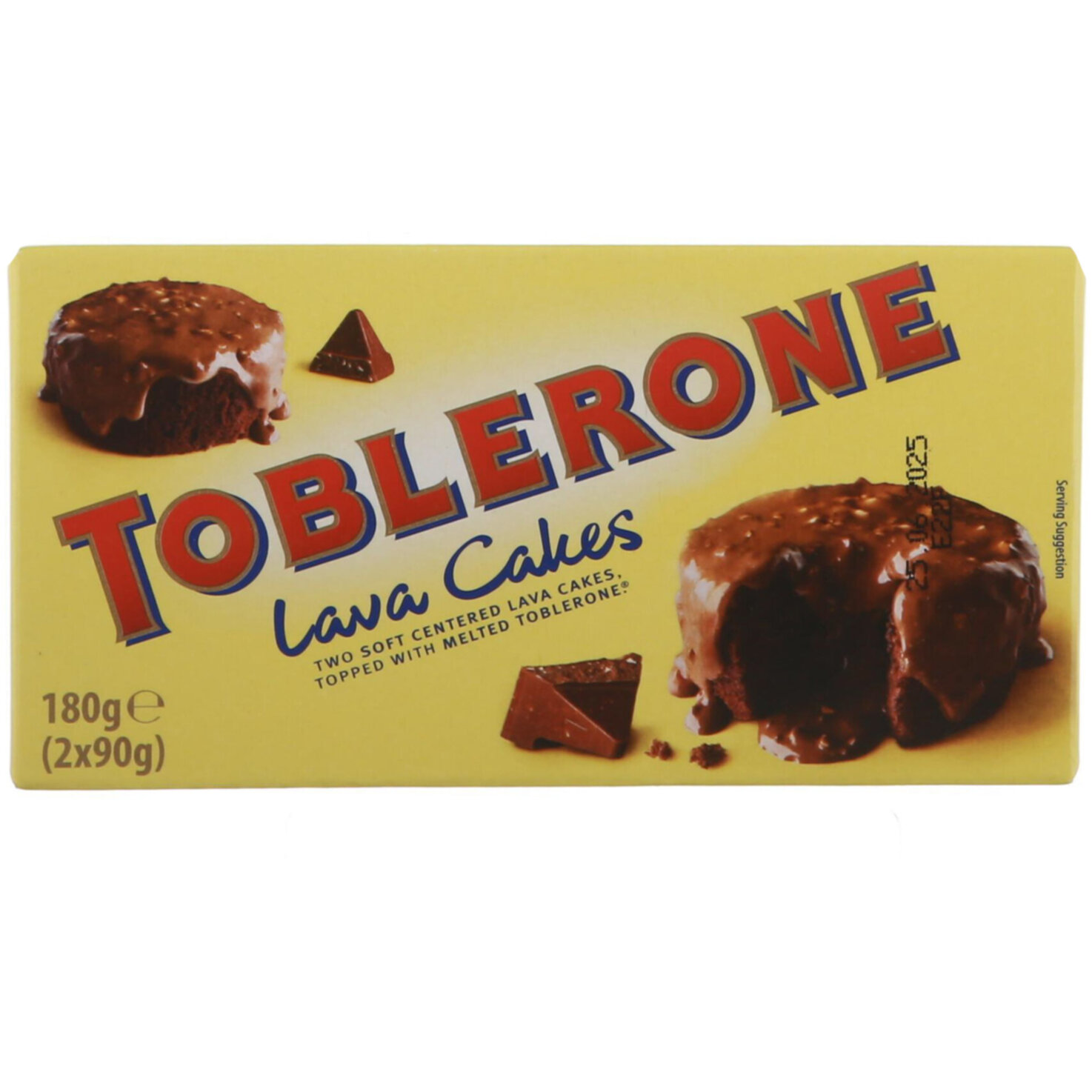 Lava Cakes Toblerone 2x90g