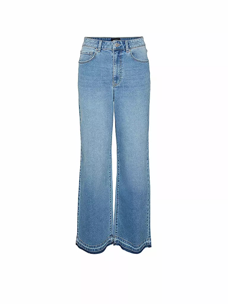 VERO MODA Jeans Wide Leg VMKATHY blau