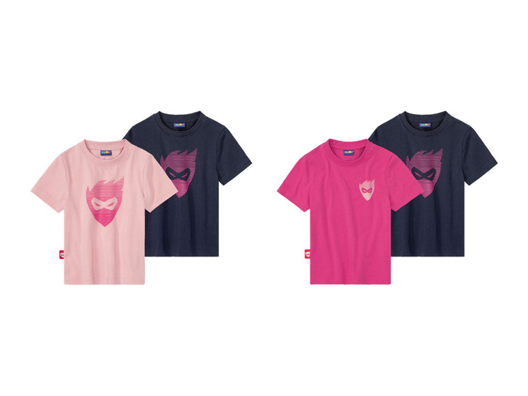 2 meisjes T-shirts