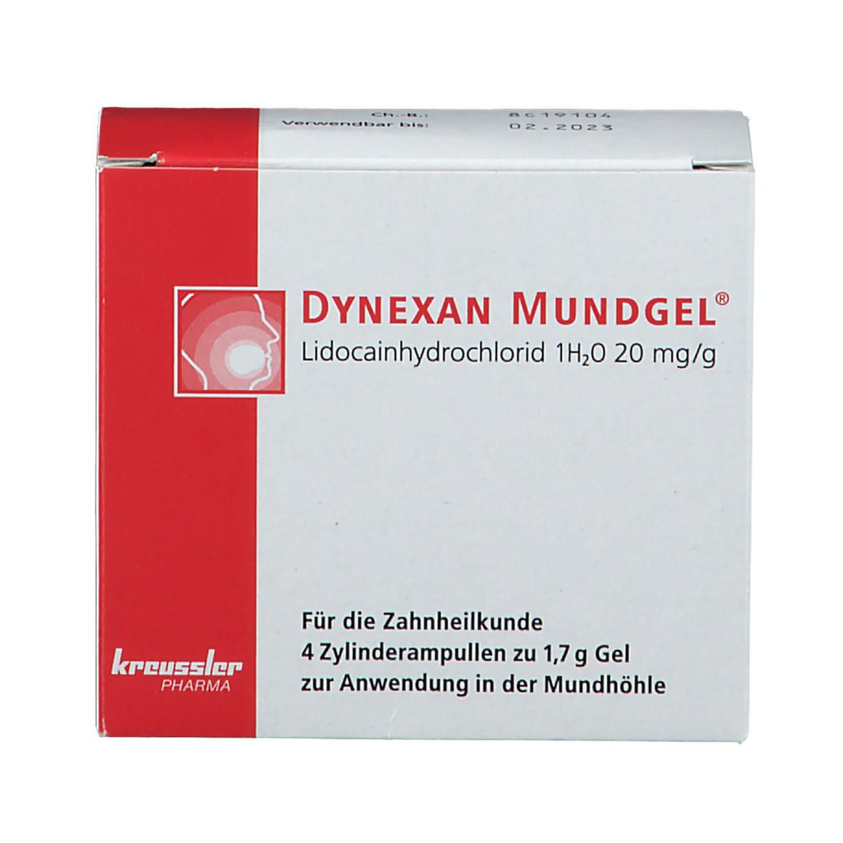 DYNEXAN® Mundgel Zylinderampullen