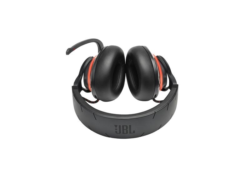 JBL Headset Quantum 810 Wireless Schwarz Kabelloses Over-Ear-Headset mit aktivem Noise-Cancelling und Bluetooth