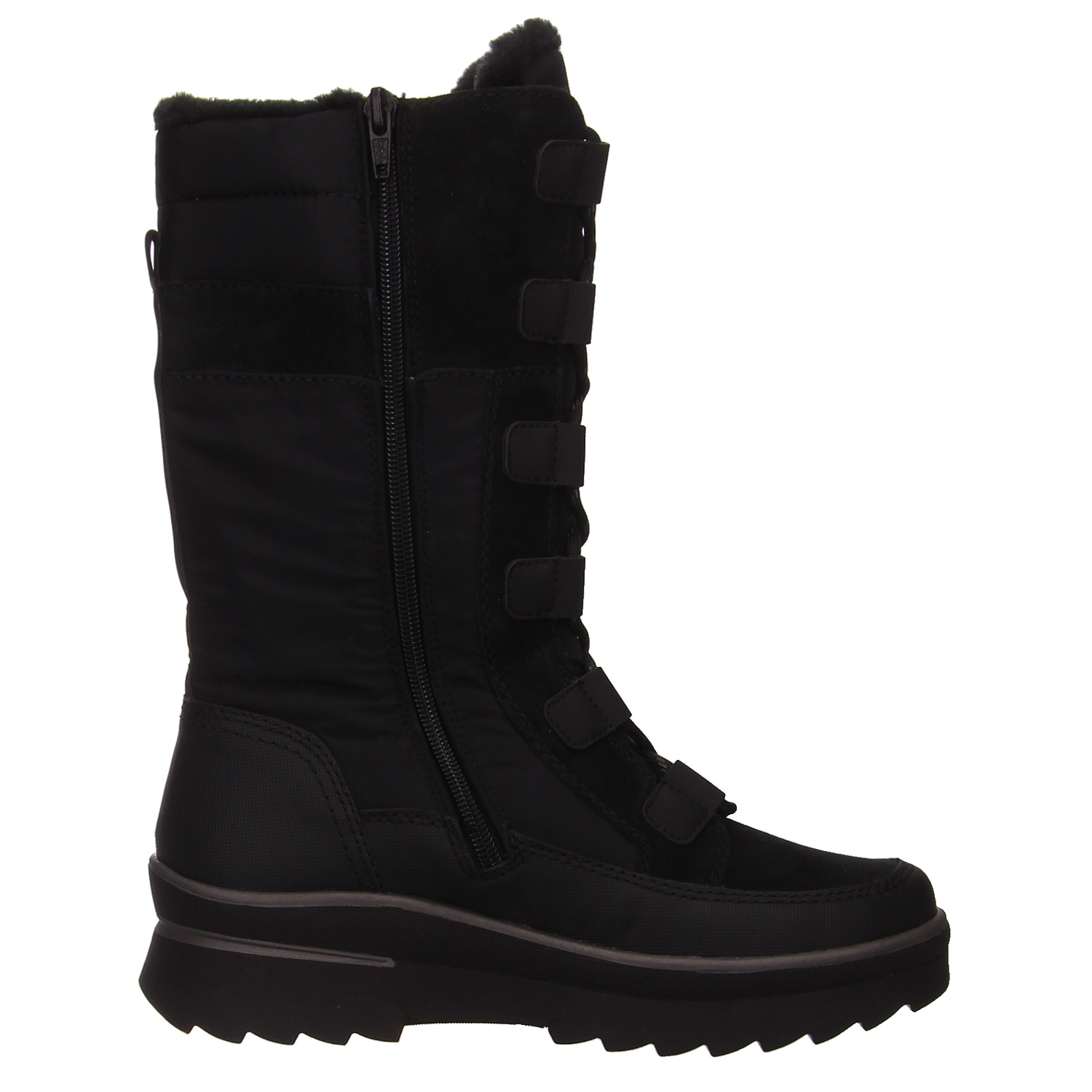 Remonte Schnürstiefel schwarz schwarz