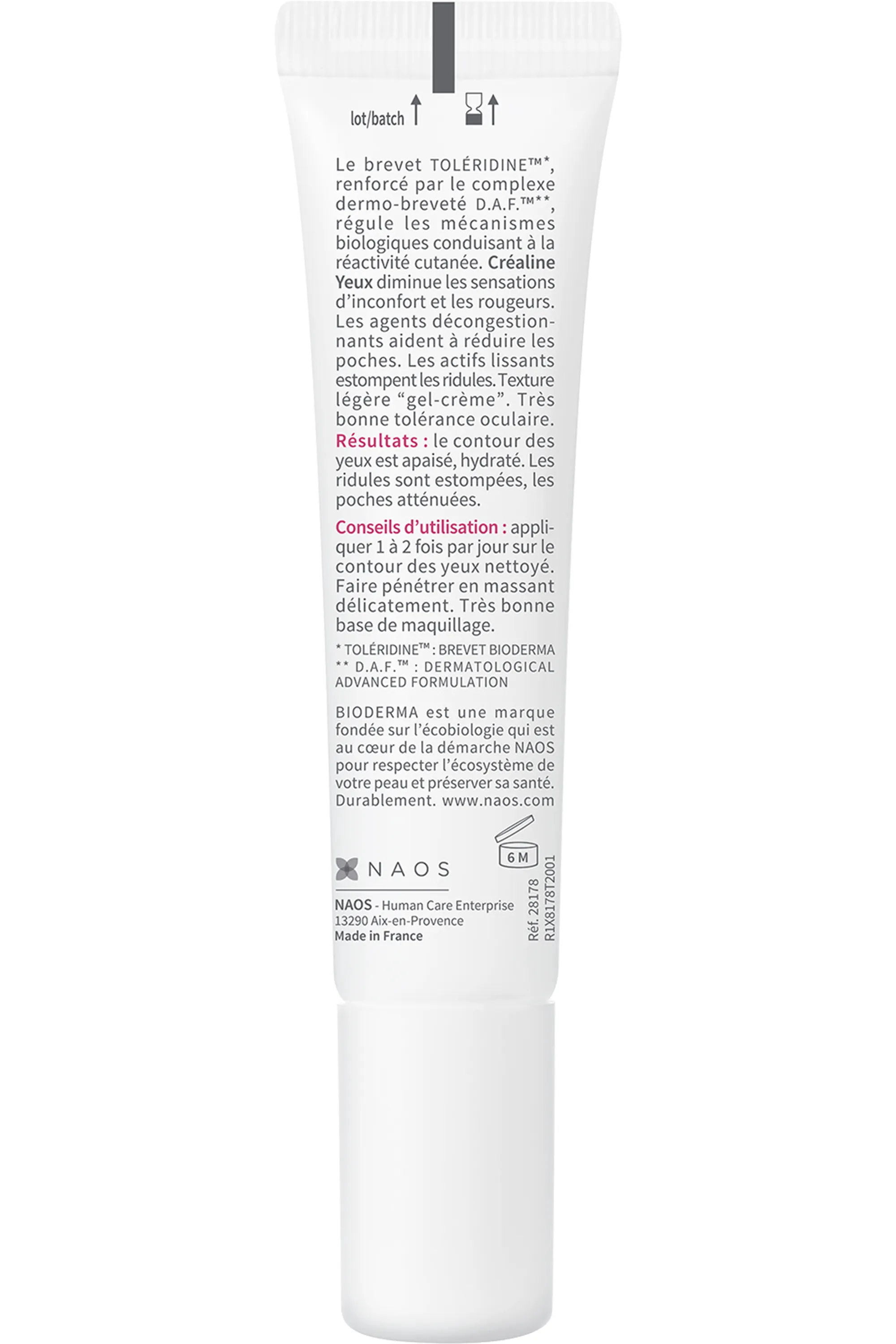 Bioderma Contour des yeux Créaline-15 ml