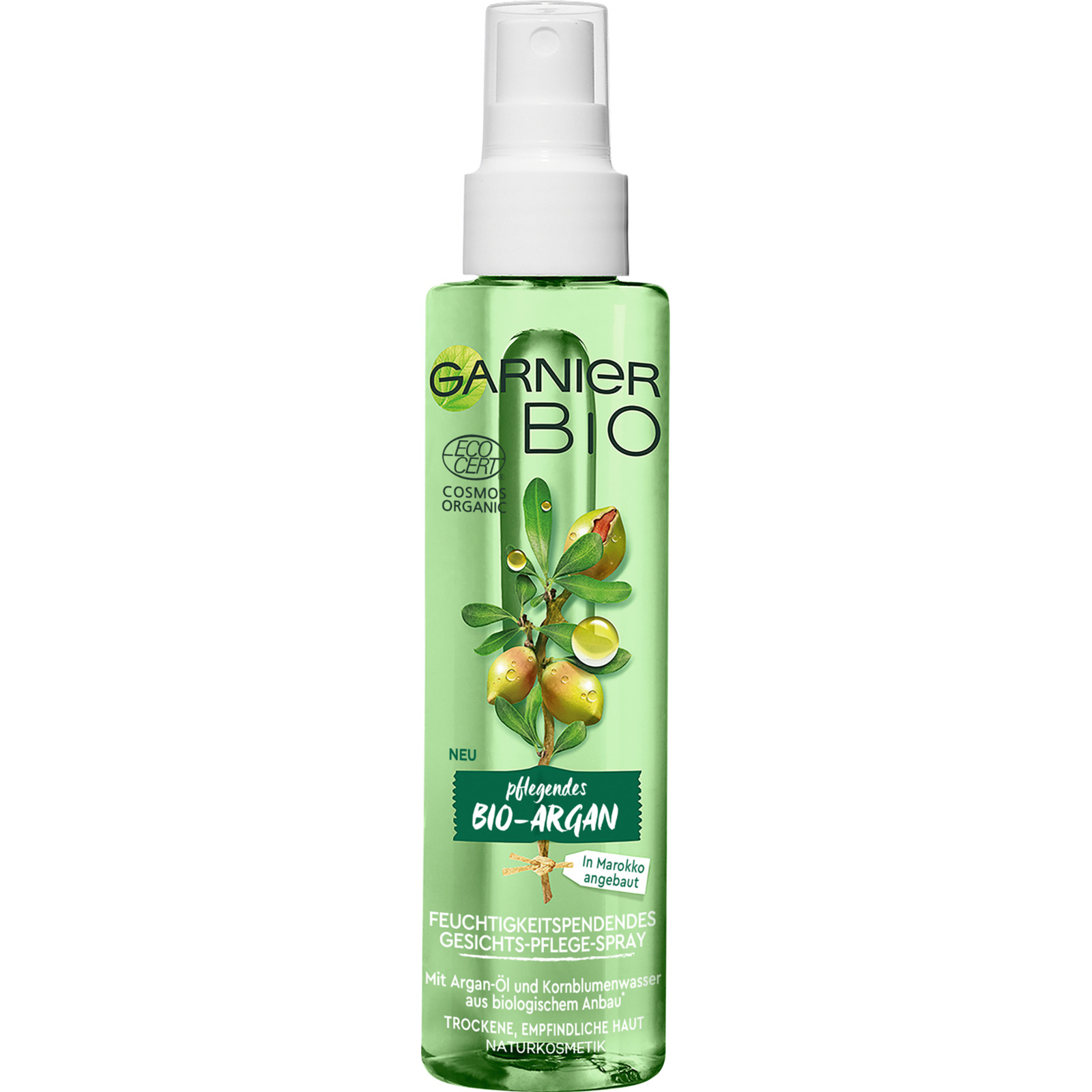 Garnier Bio Feuchtigkeitsspendendes Gesichts-Pflege-Spray Argan 150 ml