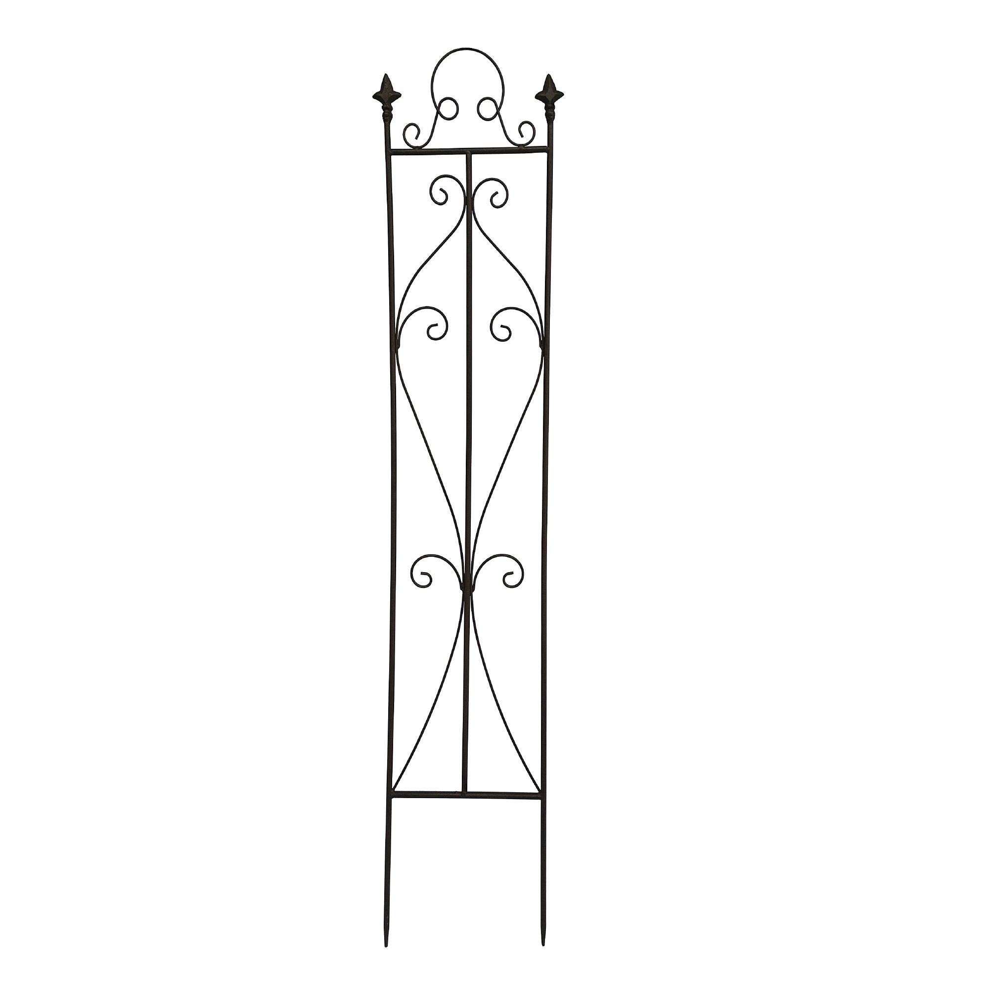 Rankhilfe aus Metall 'Trilot', natur, B 23 cm, H 118 cm günstig bestellen