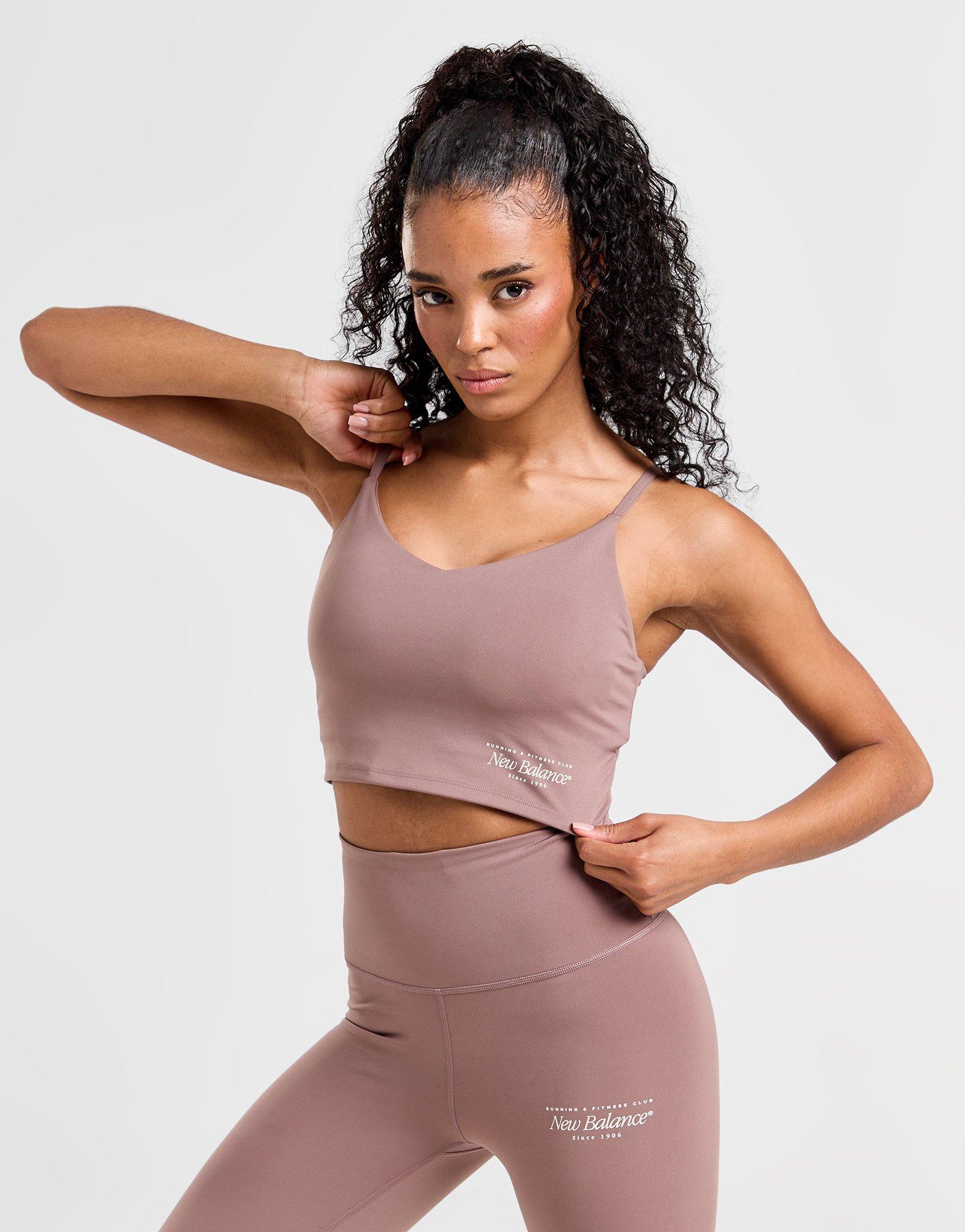 New Balance Brassière de Sport Script Femme