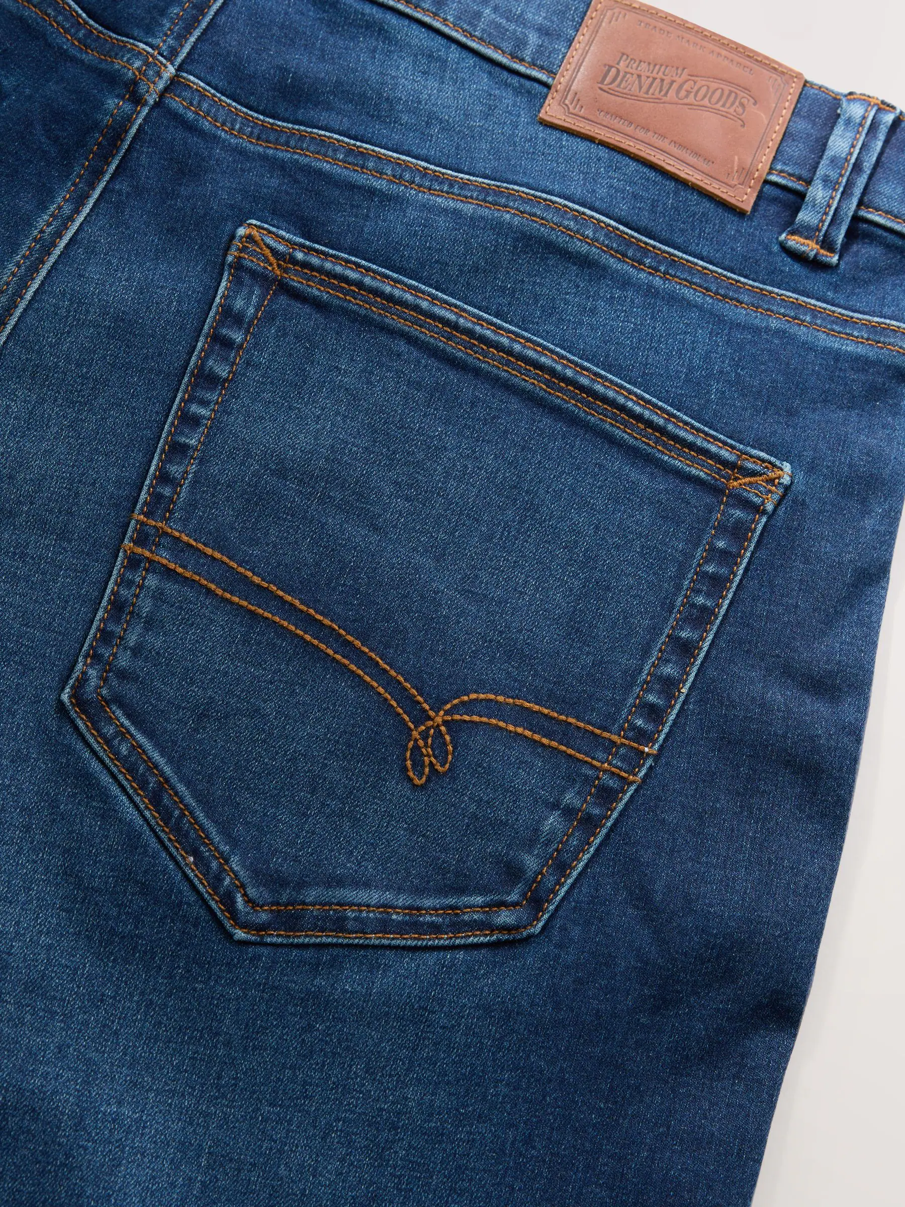 Blauw - Slim Fit - Motionflex jeans