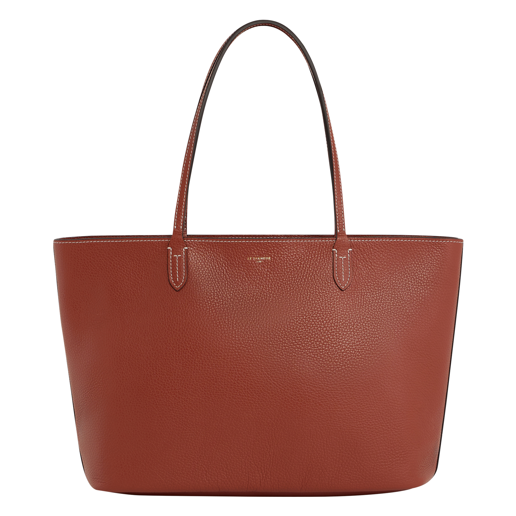 LOUISE - Sac porté épaule en cuir grainé | Multicolore