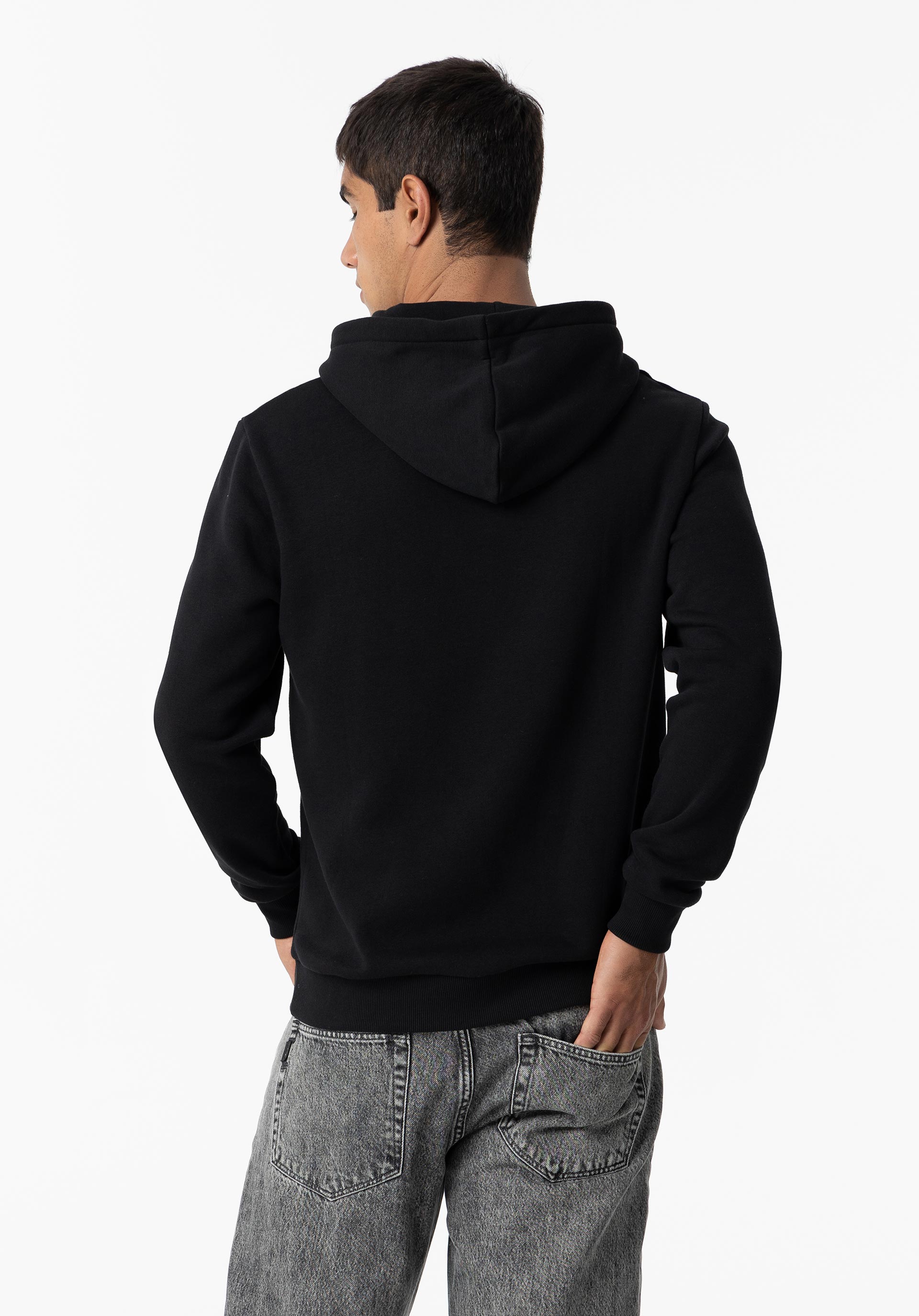 Hoodie com Estampado Frontal