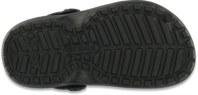 Crocs Classic Fôrede Tøfler, Svart