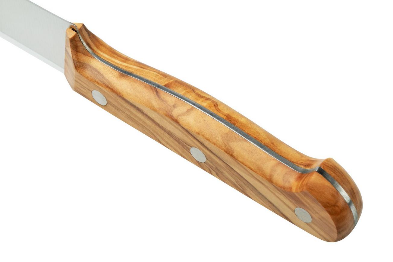 Due Cigni Tuscany 2C744-22OL vleesmes 22 cm olijfhout