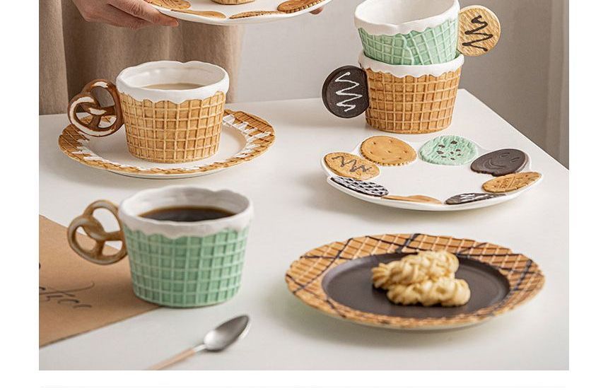 Kawa Simaya - Bakkerijkeramiek bord / drinkbeker (diverse ontwerpen)