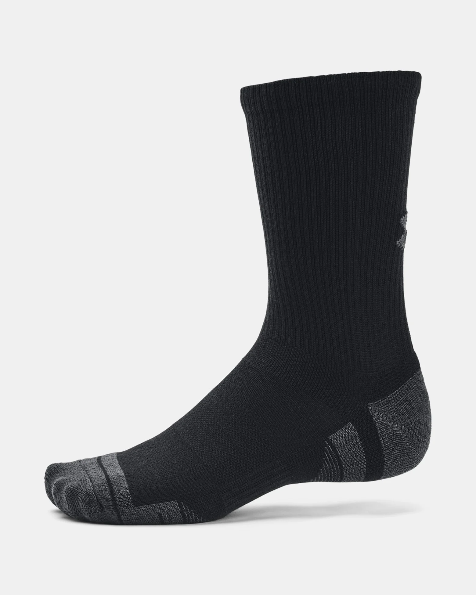 UA Performance Tech 3-pack Crew Black