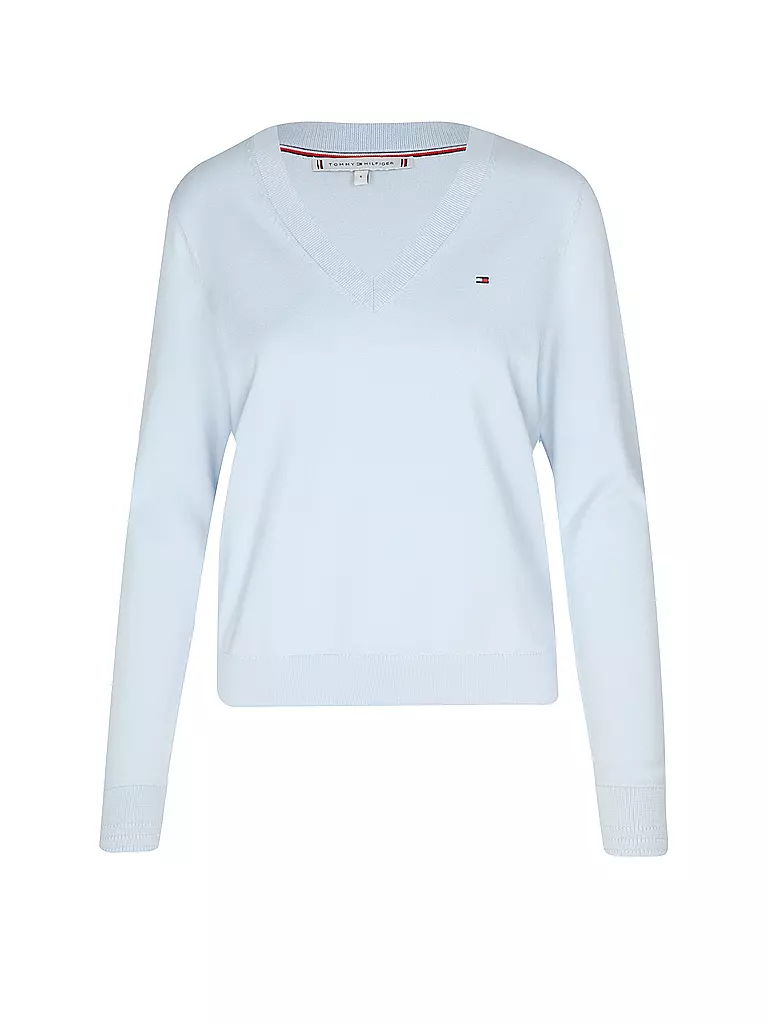 TOMMY HILFIGER Pullover hellblau