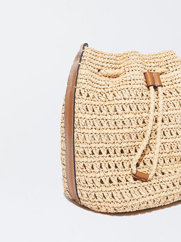 Bolso Bombonera Feito à Mão - Bege