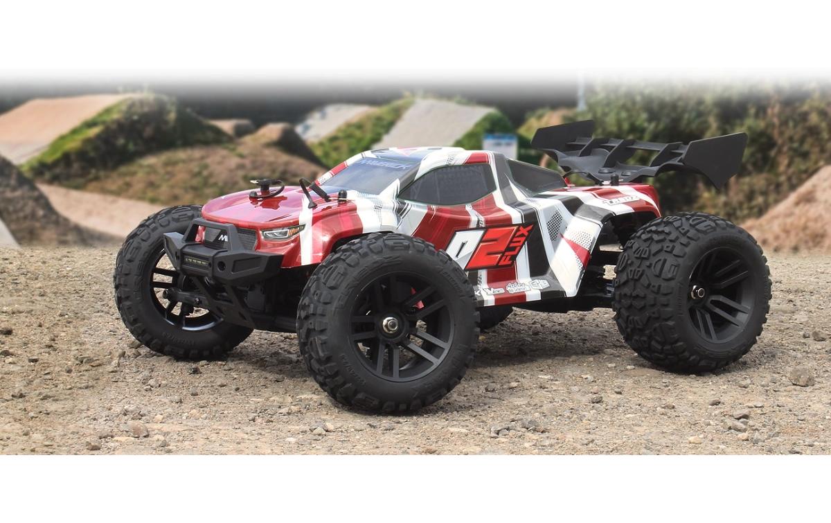 Stadium Truck Quantum2 XT Flux Rot, 1:10<br>Off-Road RC Modell mit Brushless Allradantrieb