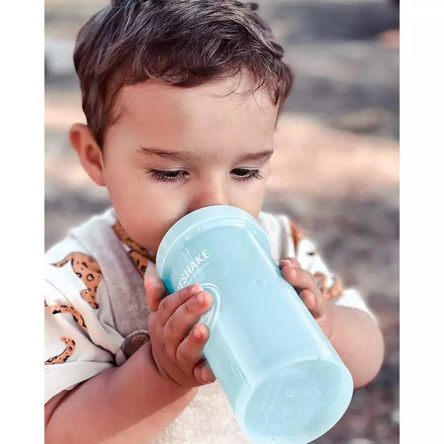 TWISTSHAKE Trinkbecher Kid Cup 360ml pastell blau