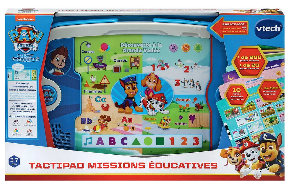 PAT PATROUILLE - TACTI PAD MISSION EDUCATIVES