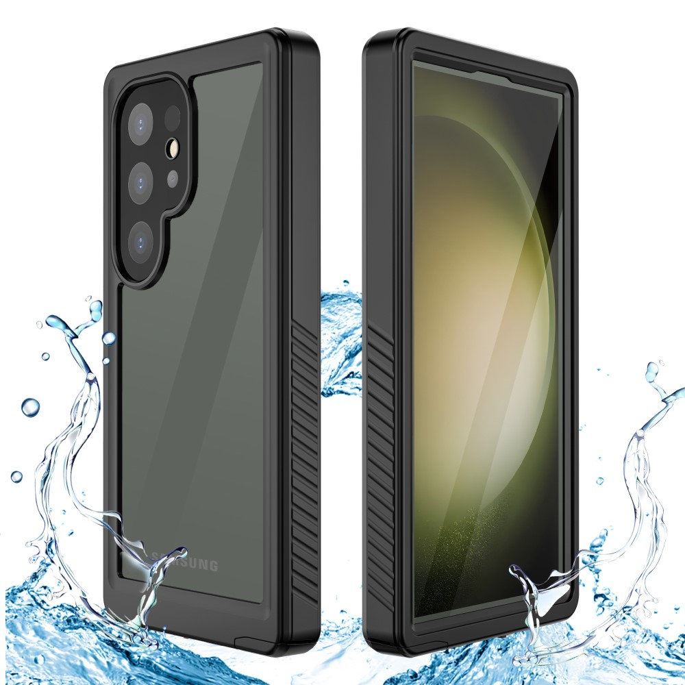 Samsung Galaxy S24 Ultra Wasserfeste Outdoor Schutz Hülle (IP68) - Schwarz