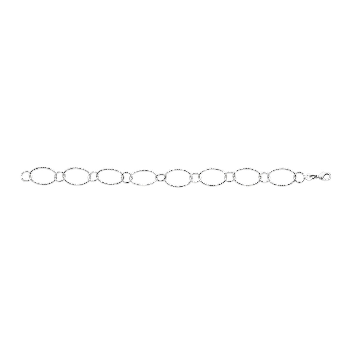 Bracelet Brillaxis argent rhodié