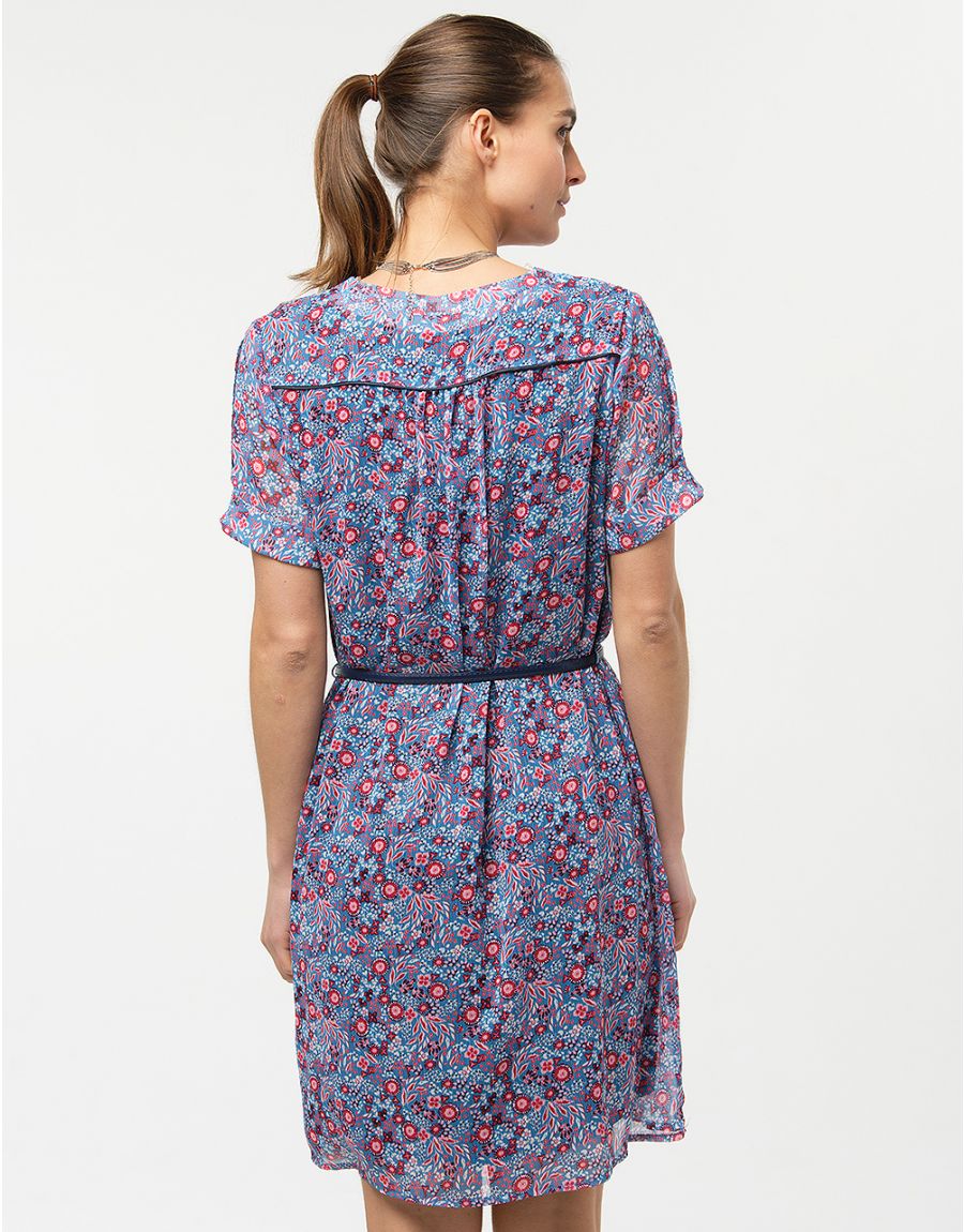 Robe fluide fleurie