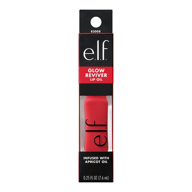 e.l.f. Glow Reviver Lip Oil Red Delicious