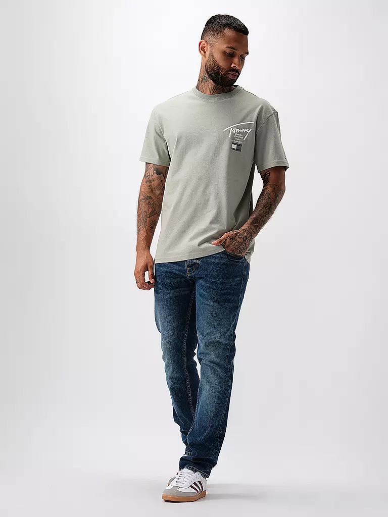 TOMMY JEANS T-Shirt grau