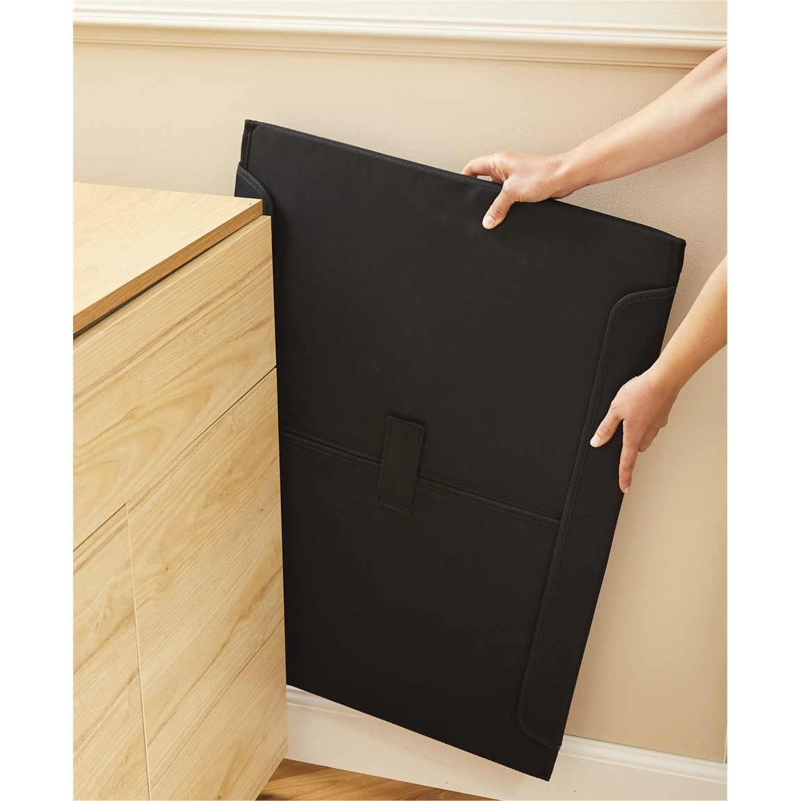 Mallette puzzle store noir/gris