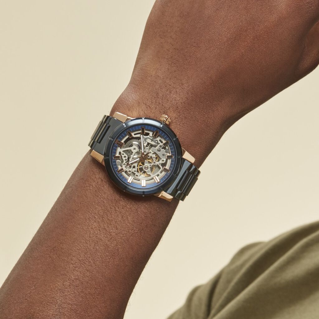 Montre Pierre Lannier Automatic Bleu