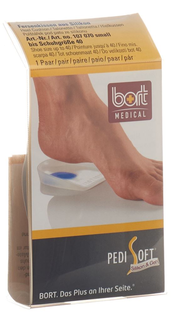 BORT Fersenkissen S -40 mit Softspot 2 Stk