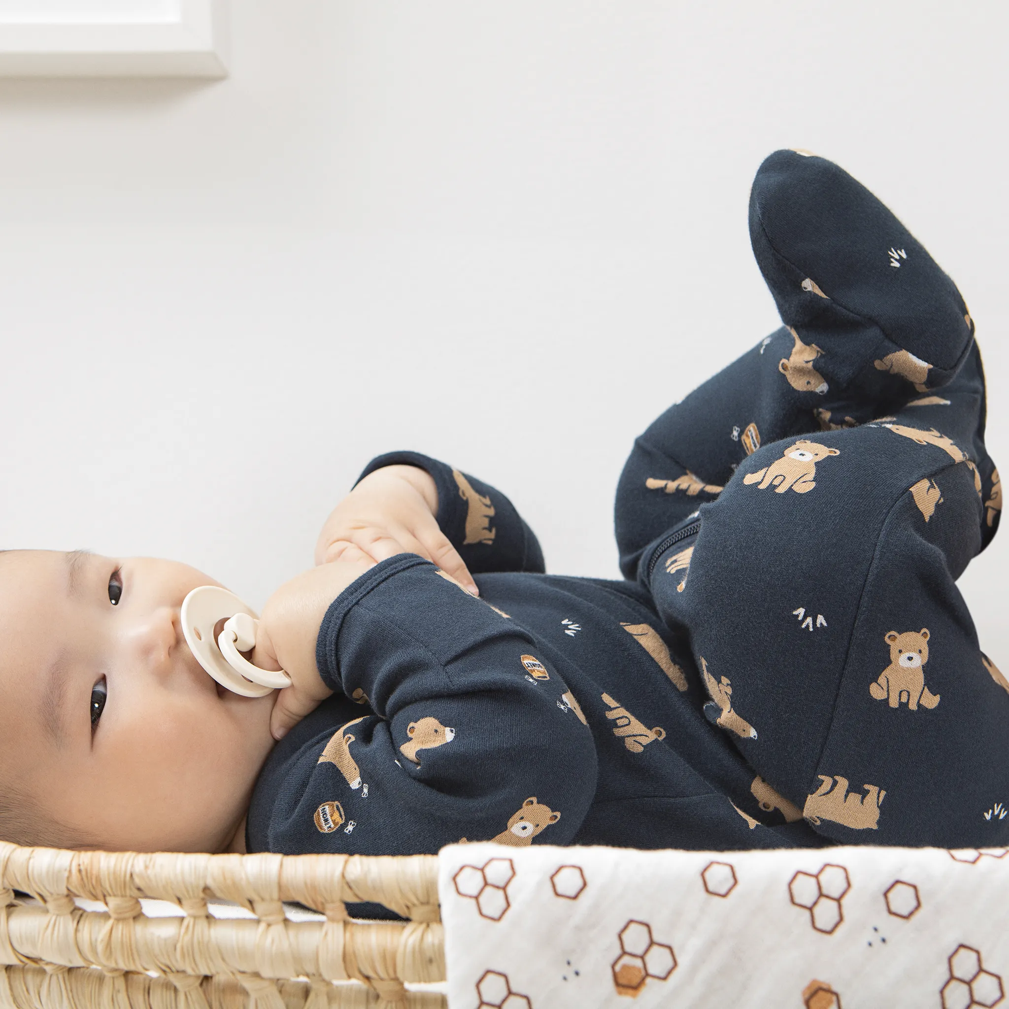 Petit Lem Pyjama Imprimé Ours 0-12mois