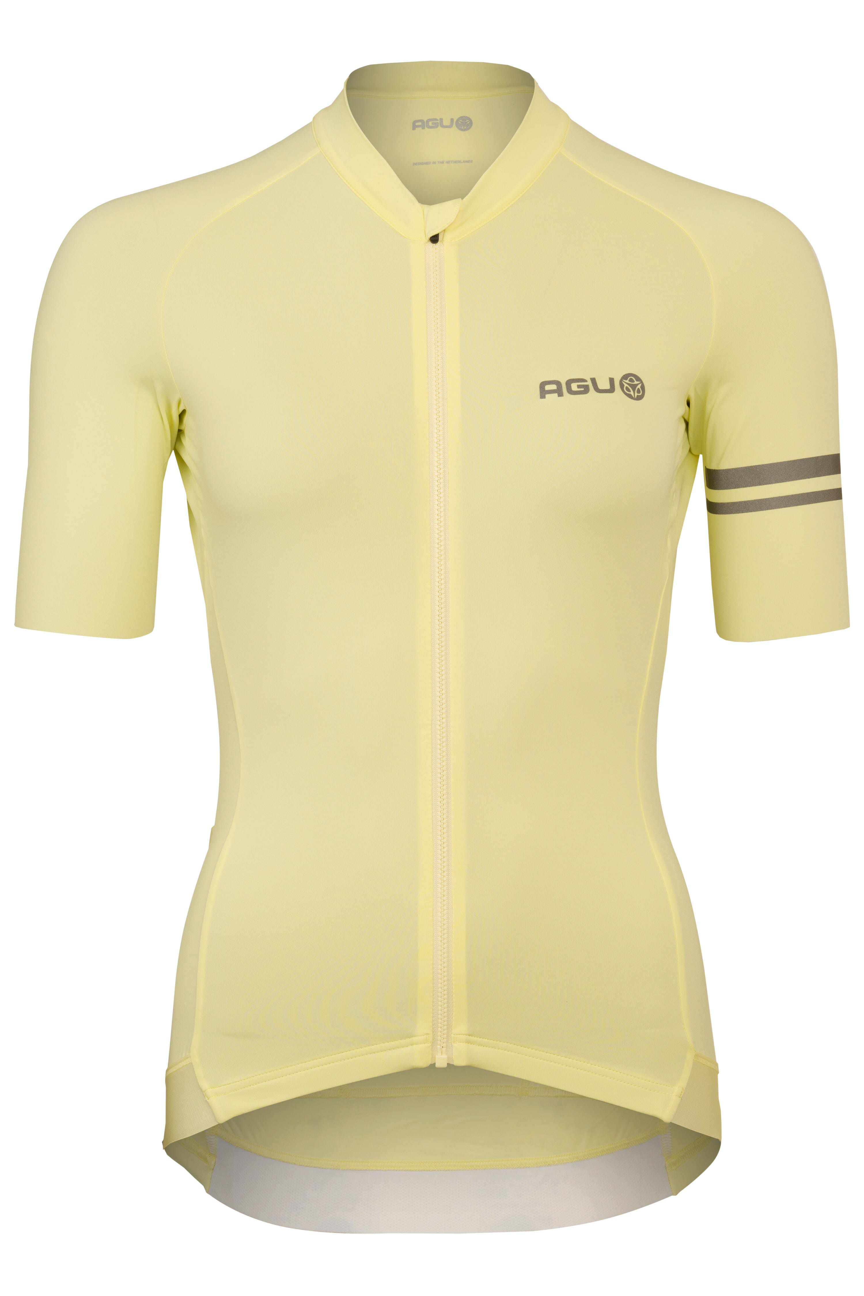 AGU Solid Performance Dames fietsshirt - Beige