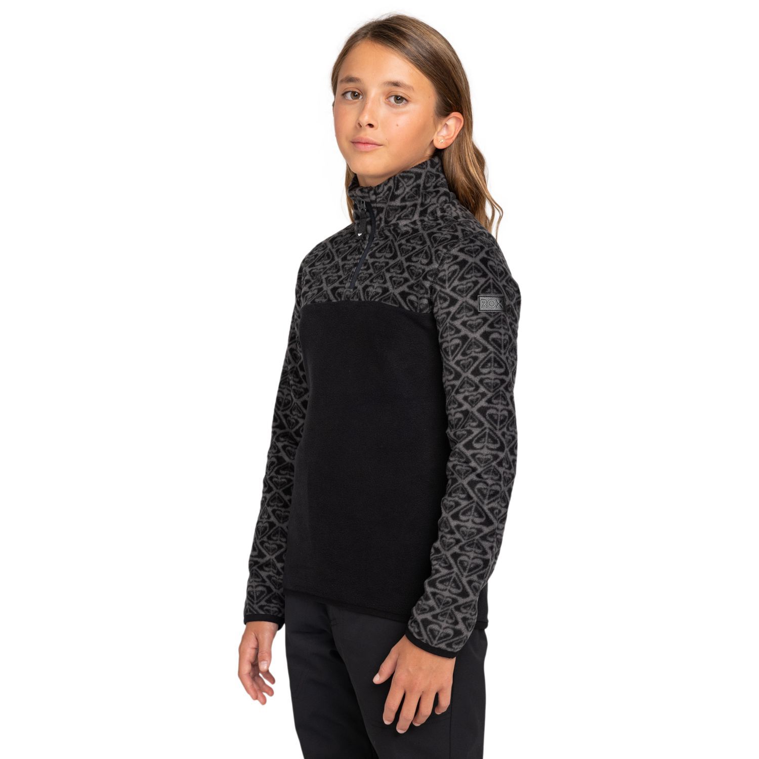 RoxyWhitecamp Half Zip Girl
