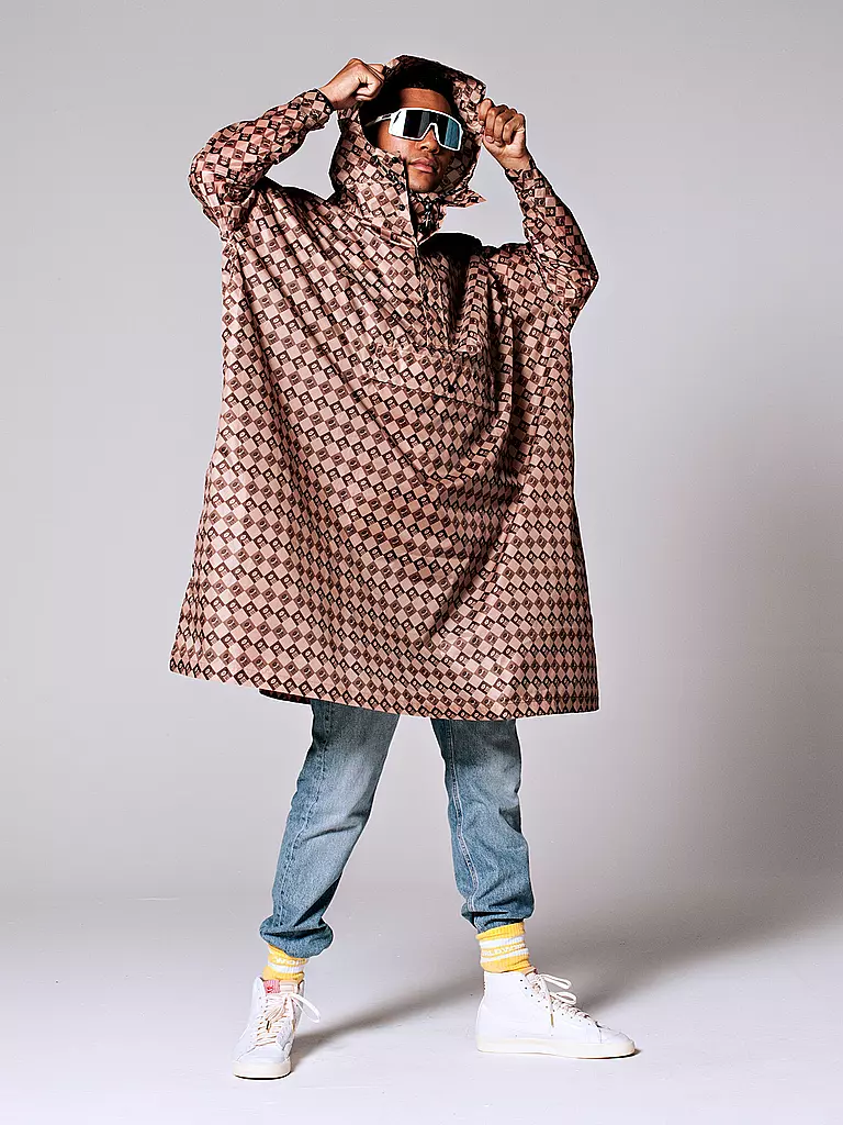 RAINKISS Regenjacke - Regenponcho Damir braun