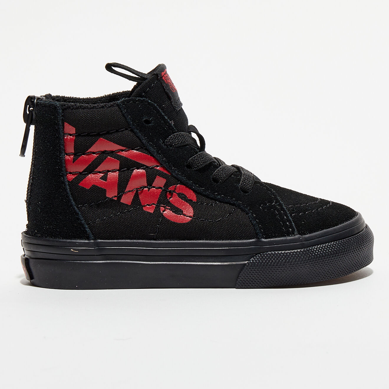 Vans Baskets SK8-Hi Zip noir/rouge