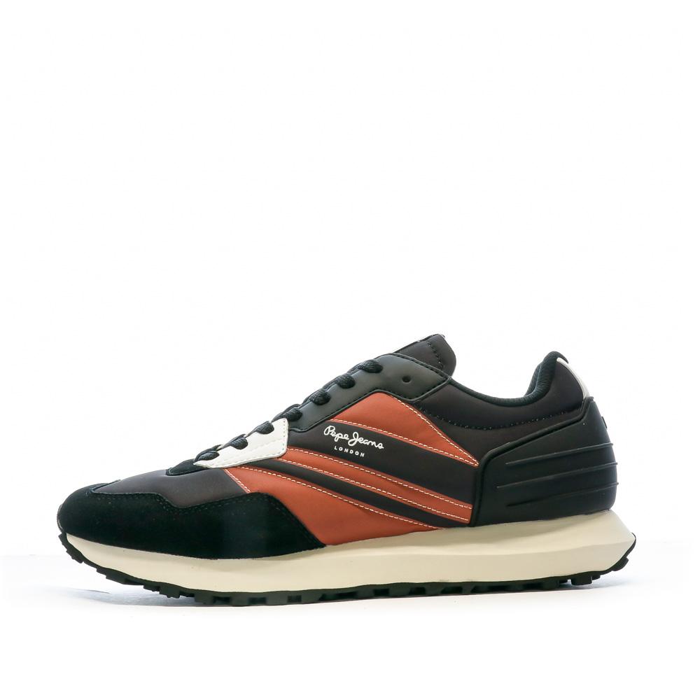 Pepe jeans Baskets Noir/Camel Homme Pepe Jeans Foster