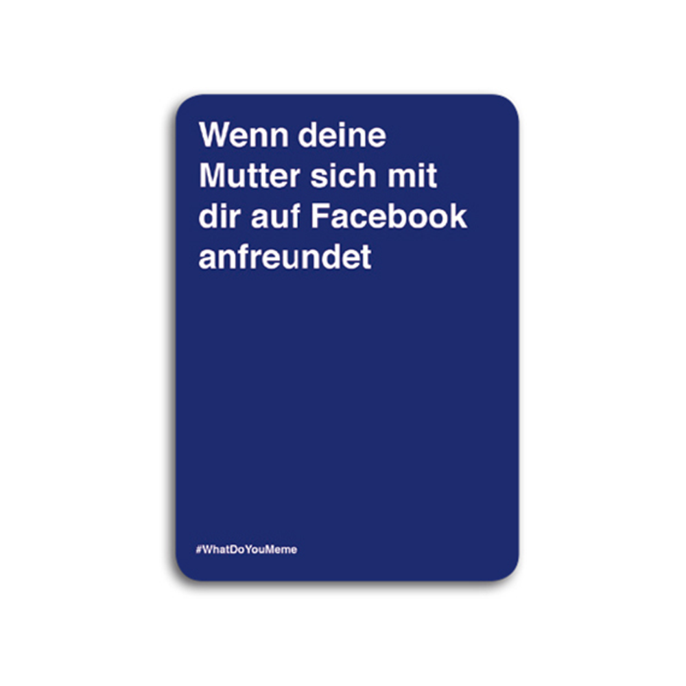What Do You Meme? Kartenspiel Party Gesellschaftsspiel für Erwachsene (880581)